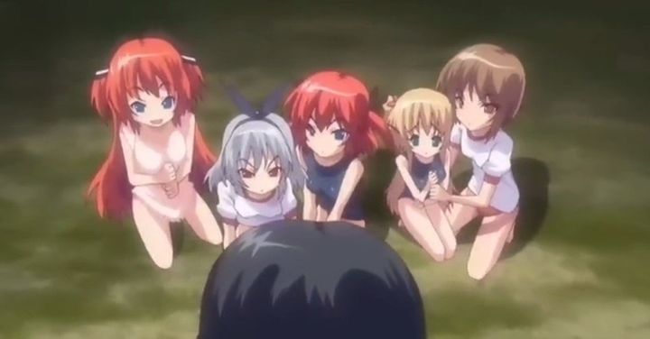 Zettai Junshu Kyousei Kozukuri Kyokashou Backdrop